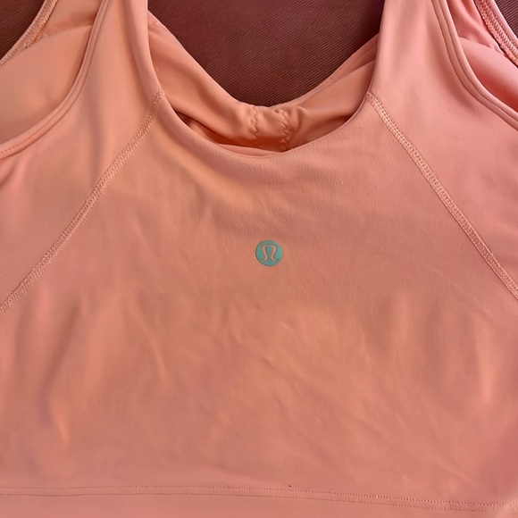 Raspberry Cream Lulu Align tank - Picture 2 of 4